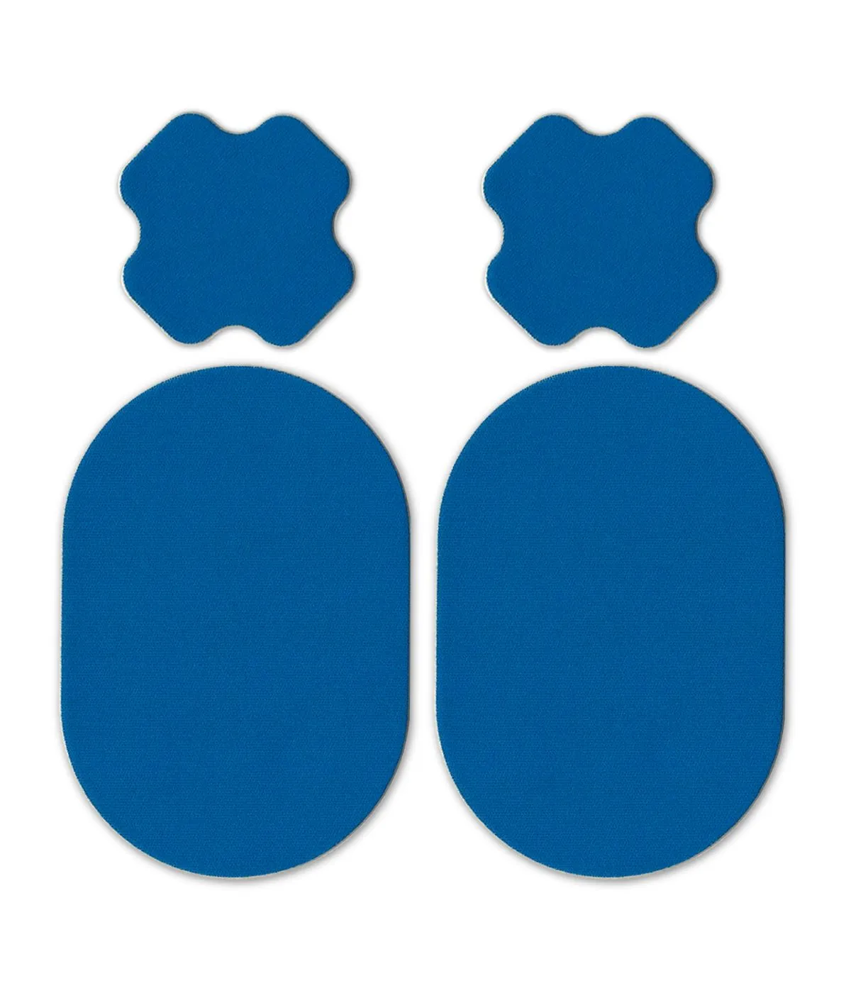 FabPatch STRETCH Sky Blue tekstillapper 4 stk strækbare