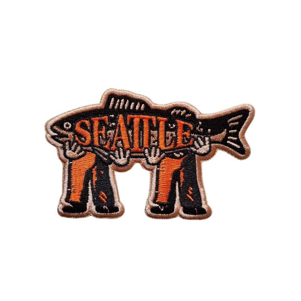 Vagabond Heart Seattle strygemærke 83 mm