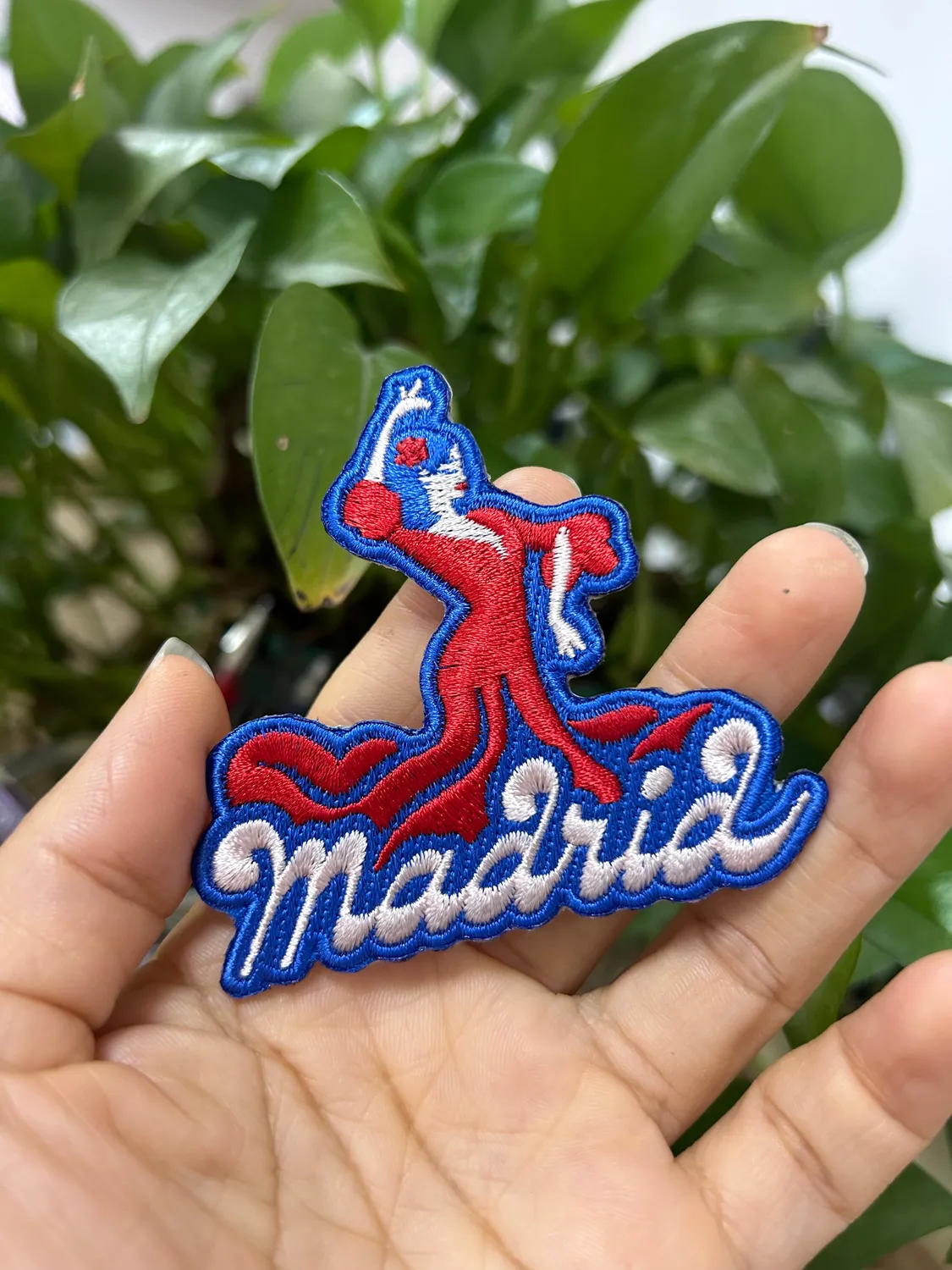 Vagabond Heart Madrid strygemærke Spanien motiv