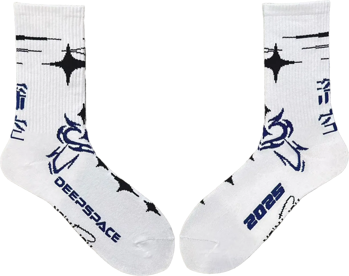 Hopyrion Deepspace strømper bomuld EU 36-42
