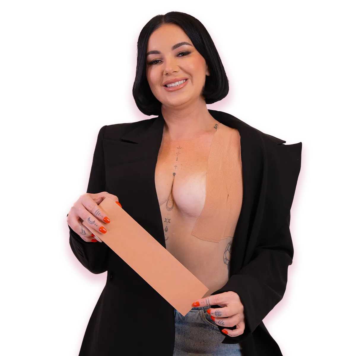 Booby Tape Extra Wide brysttape nude ekstra bred