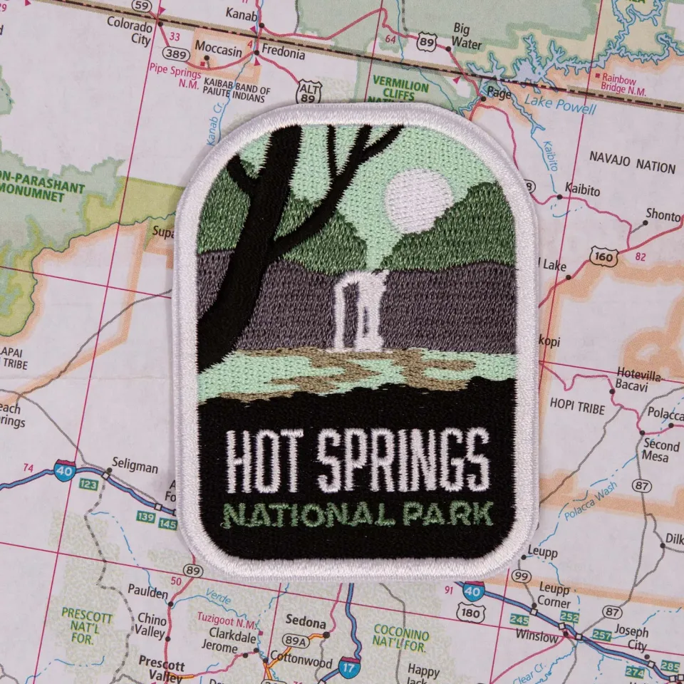 Vagabond Heart Hot Springs National Park strygemærke 70 mm