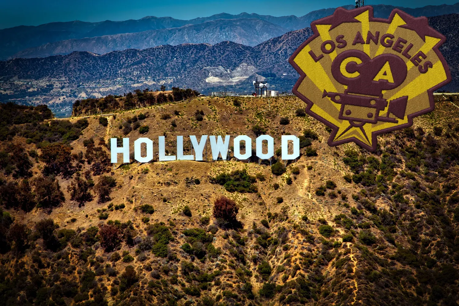 Vagabond Heart Los Angeles patch filmkamera