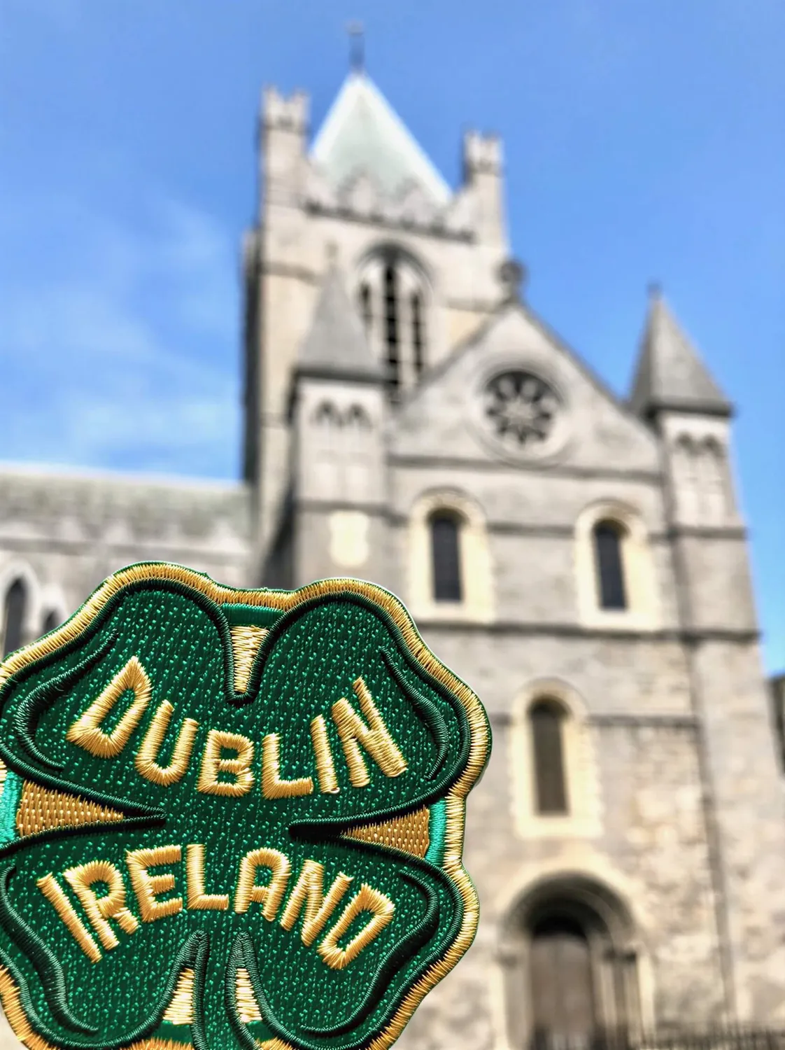 Vagabond Heart Dublin Ireland patch souvenir