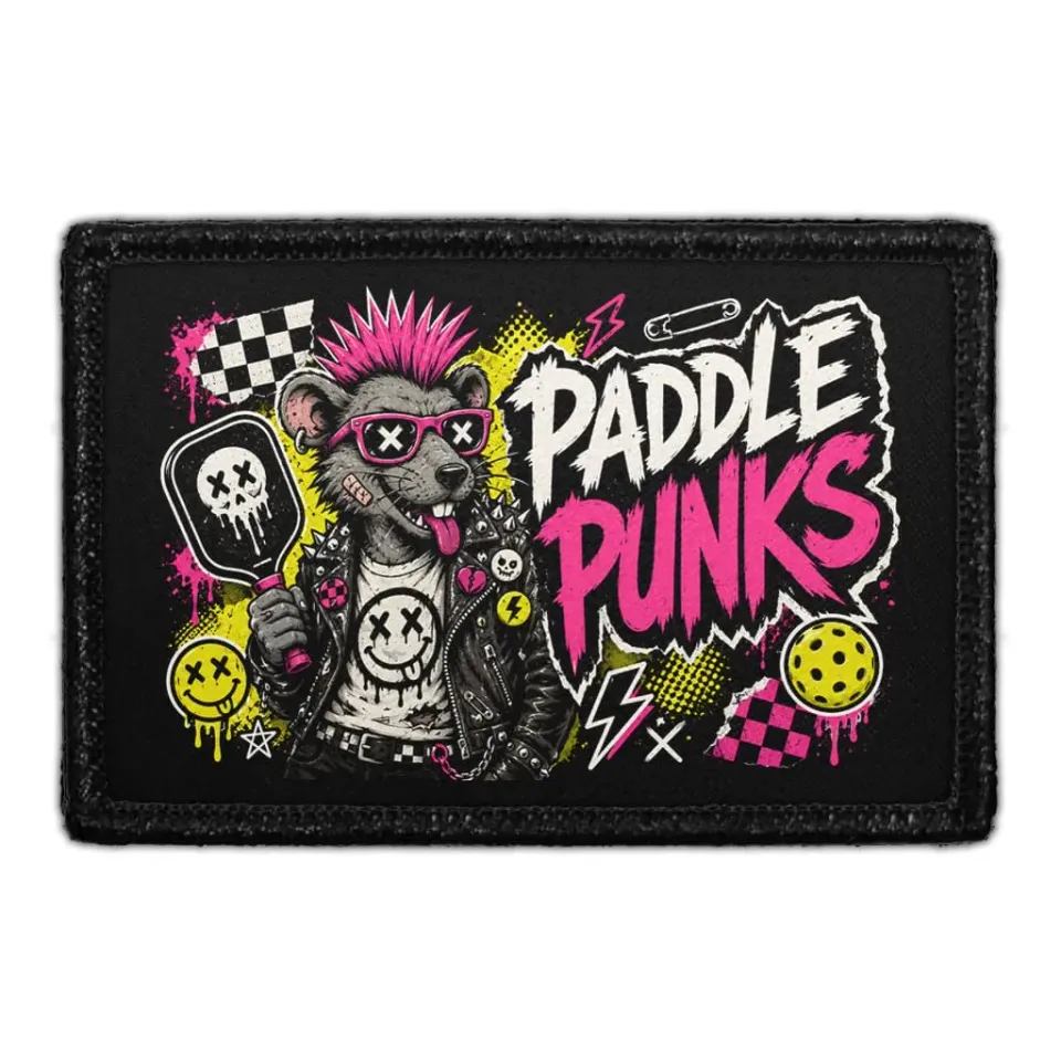 Pull Patch Paddle Punks patch 3x2 sport
