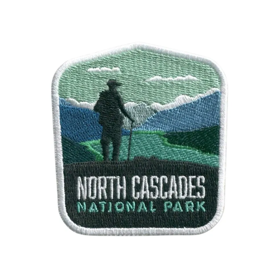 Vagabond Heart North Cascades strygemærke 2,75"