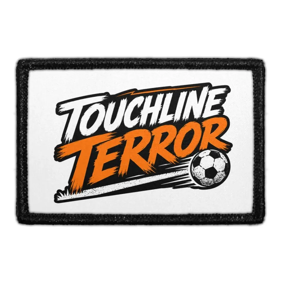 Pull Patch Touchline Terror patch 3x2 fodbold