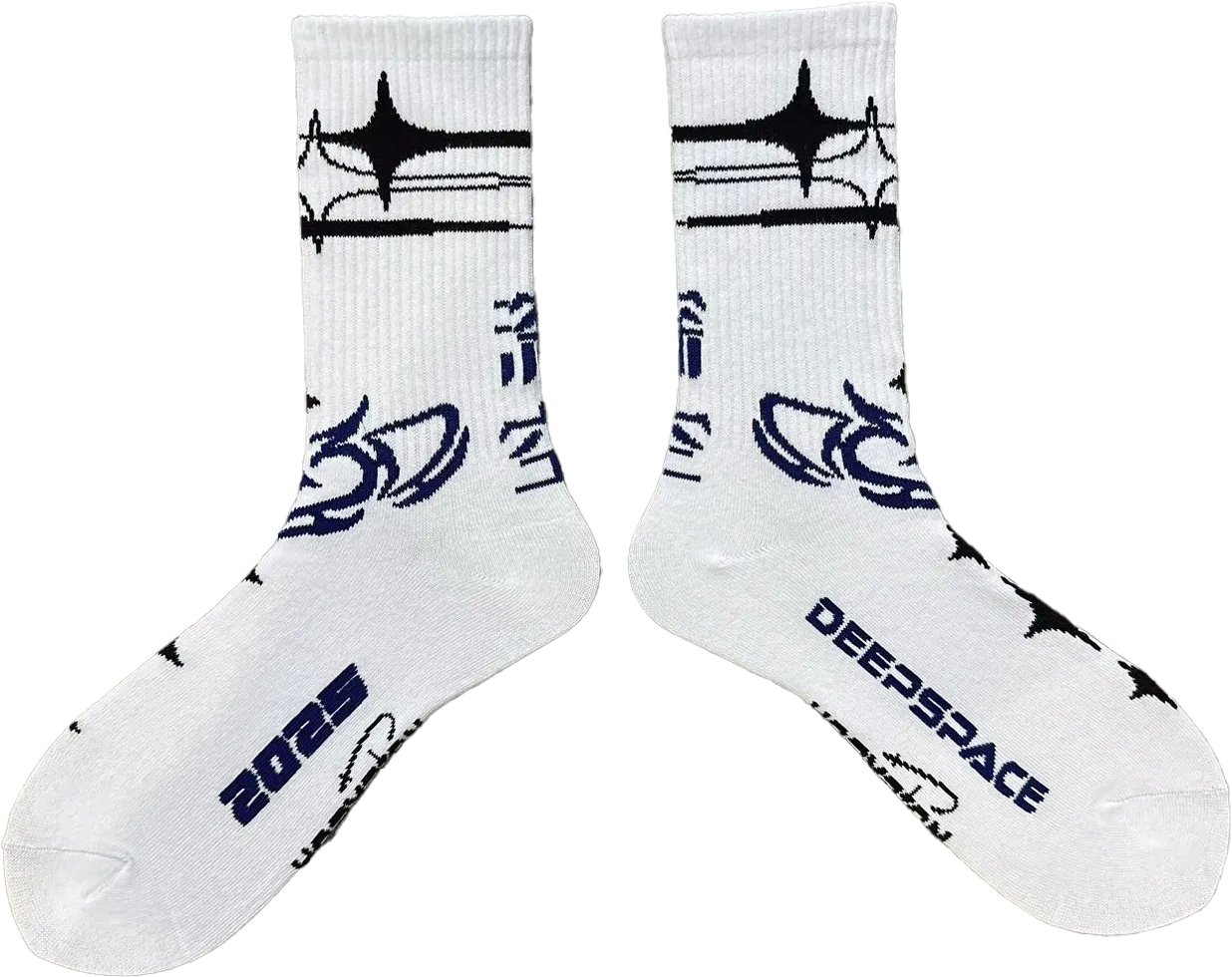 Hopyrion Deepspace strømper bomuld EU 36-42