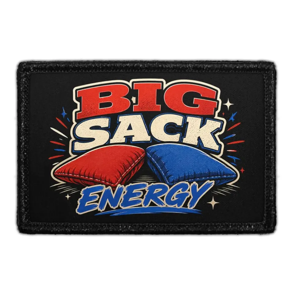Pull Patch Big Sack Energy patch cornhole