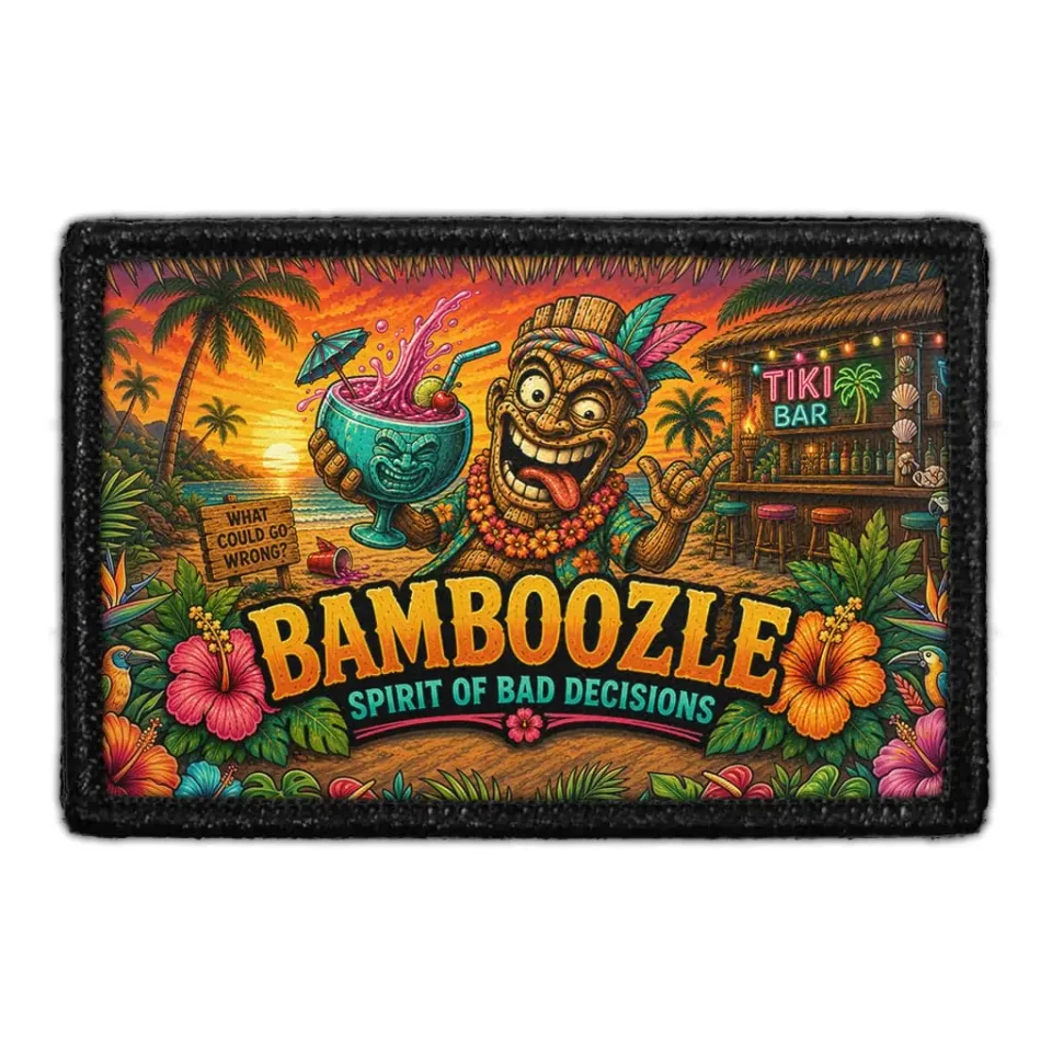 Pull Patch Bamboozle Spirit patch med velcro – tiki