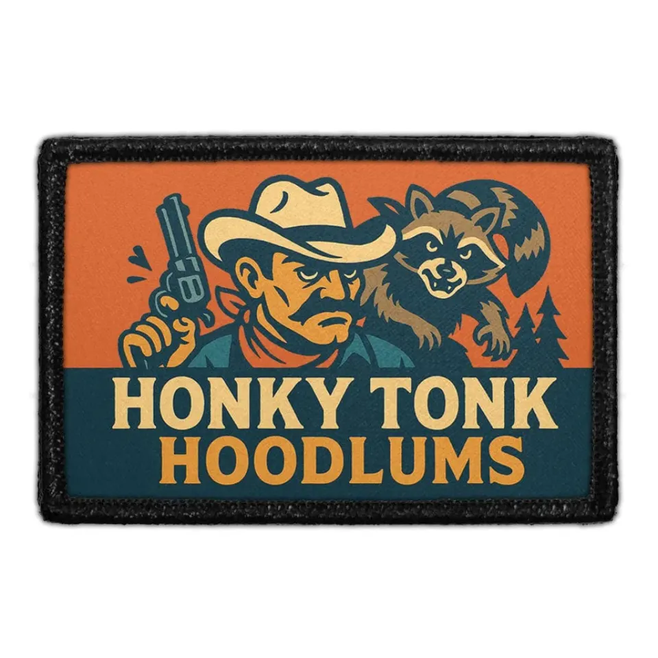 Pull Patch Honky Tonk Hoodlums patch velcro 1 stk