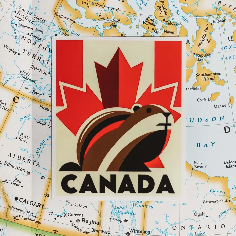 Vagabond Heart Canada sticker klistermærke