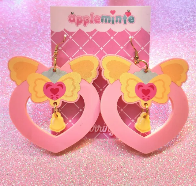 Appleminte Magical Girl øreringe akryl 63 mm