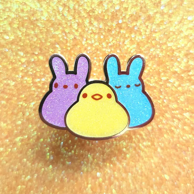 Appleminte Pack of Peeps pin guld mini