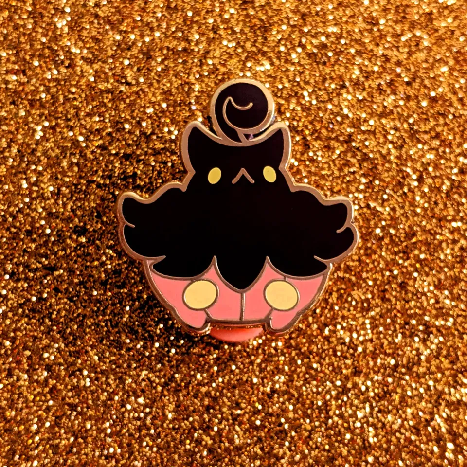 Appleminte Poke Pin #710 emaljepin 32 mm guld