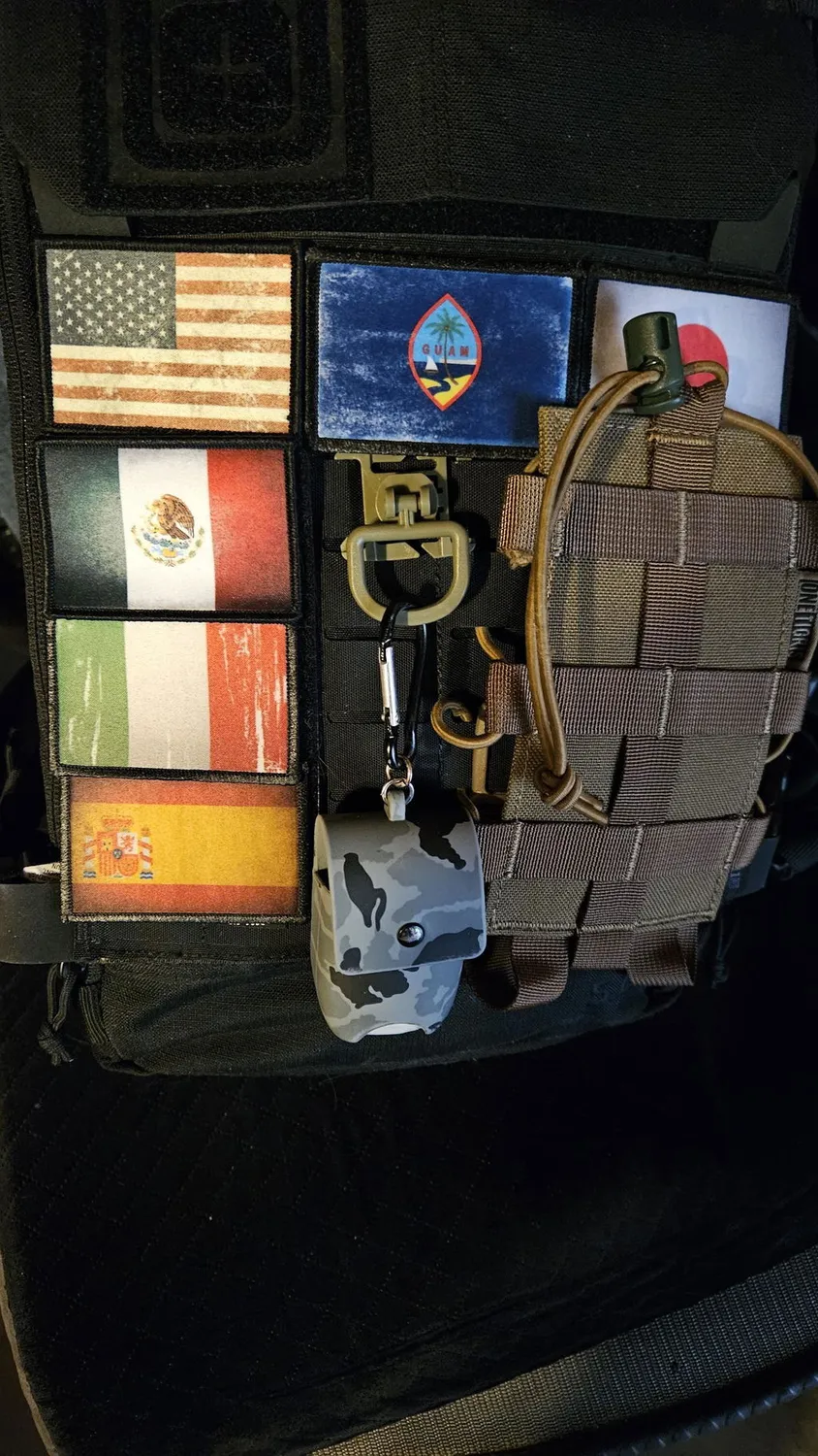 Pull Patch Merica patch med velcro tekst