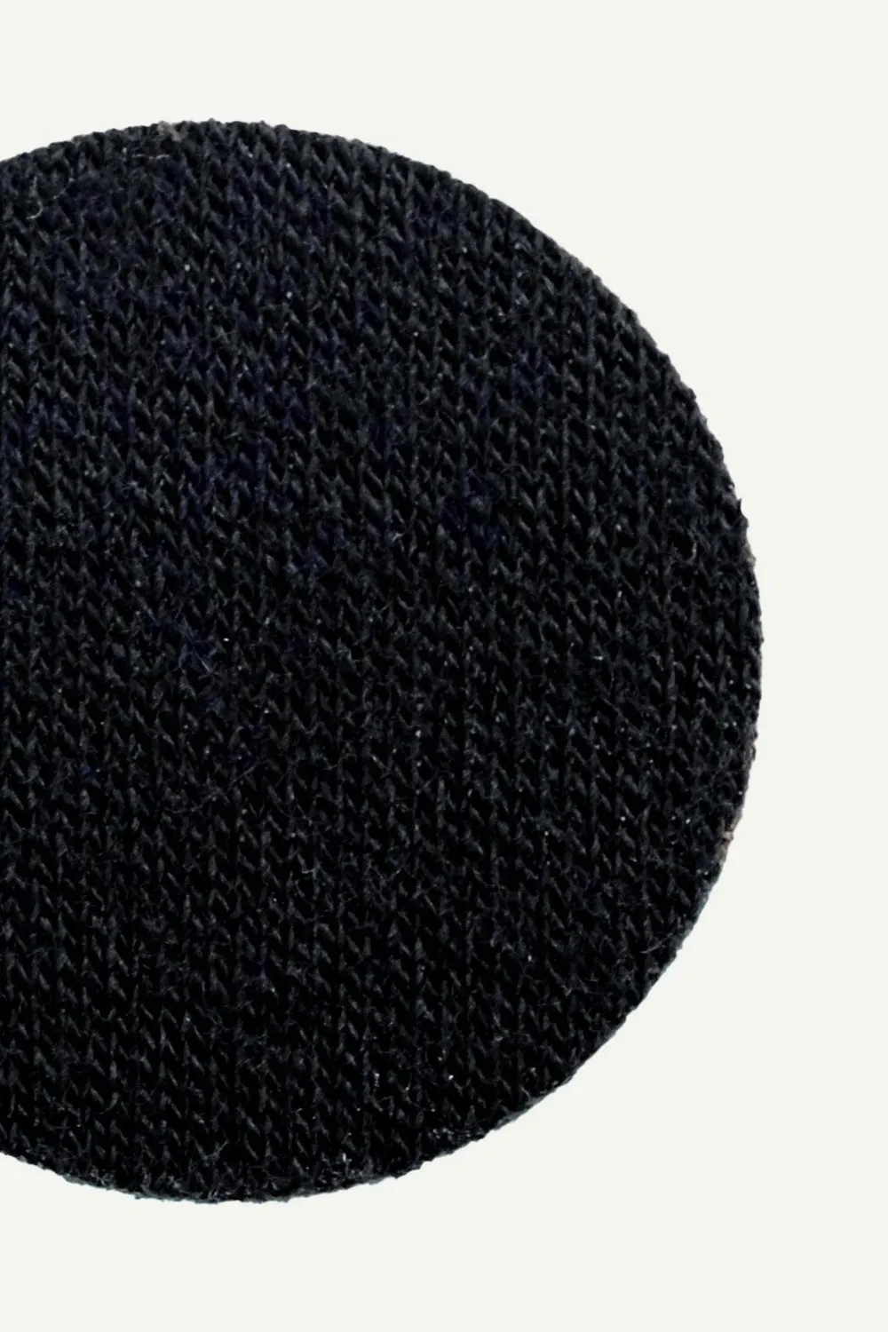 FabPatch Merino Black lapper sort 4-pak uld