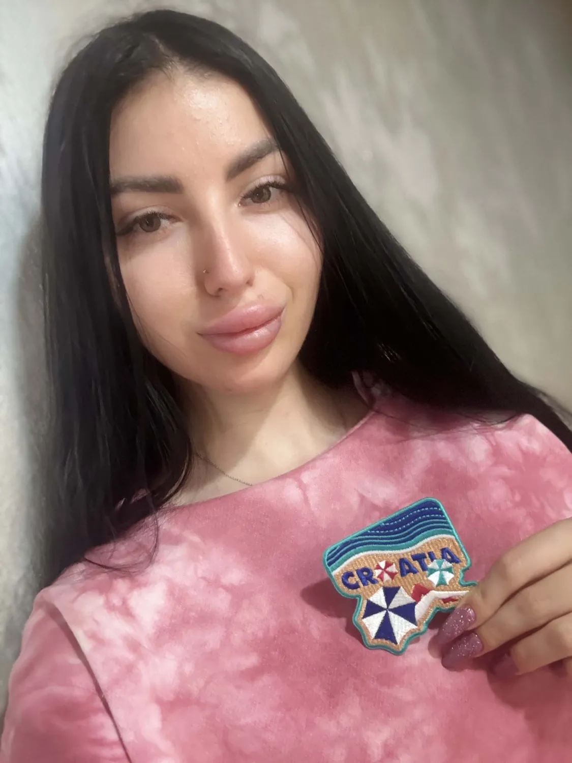 Vagabond Heart Croatia strygemærke broderet