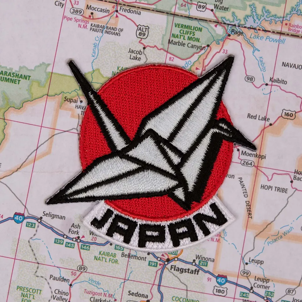 Vagabond Heart Japan strygemærke – trane