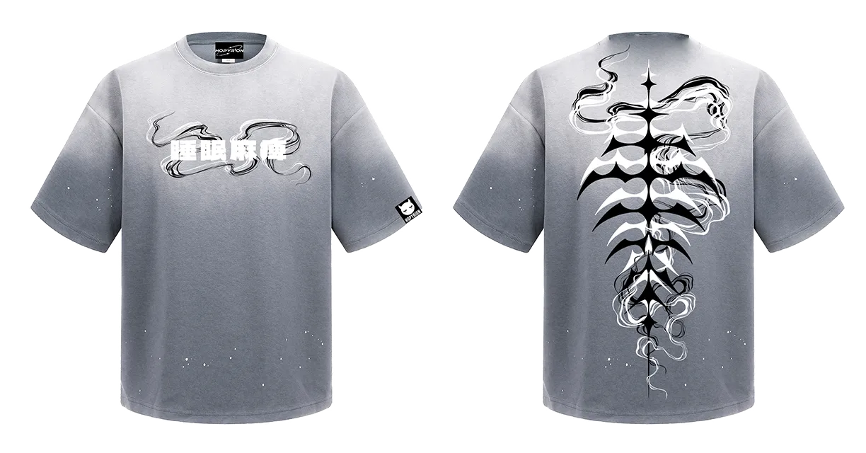 Hopyrion Sleep Paralysis t-shirt oversize metallic