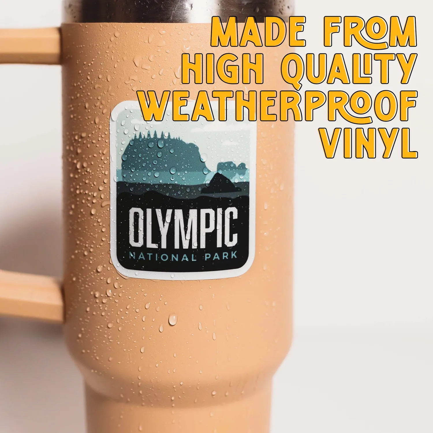 Vagabond Heart Grand Teton klistermærke vinyl mat