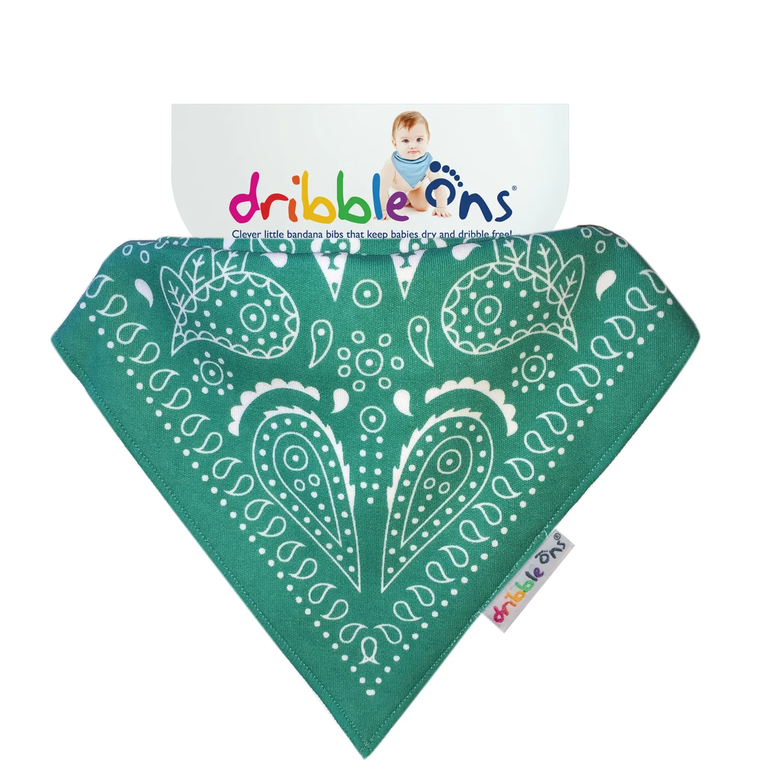 Sock Ons Dribble Ons savlesmæk drenge bandana