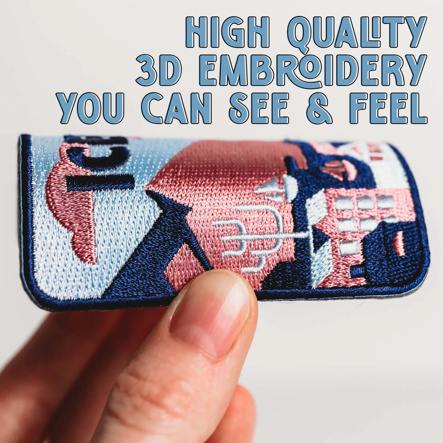 Vagabond Heart Cuba strygemærke 51x102 mm broderet
