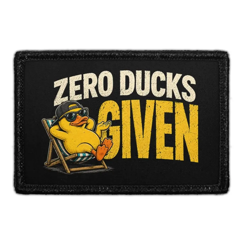 Pull Patch Zero Ducks Given patch med velcro fræk