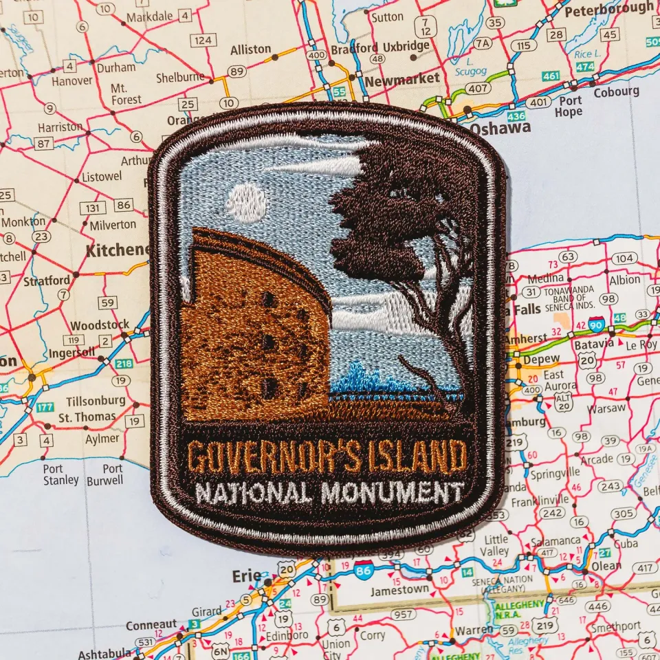 Vagabond Heart Governor's Island strygemærke broderi
