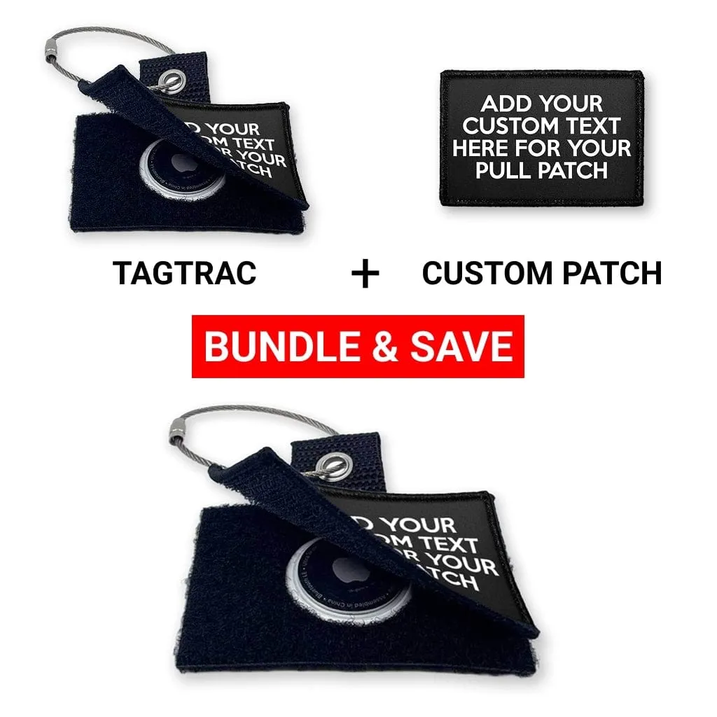 Pull Patch 4 Lines Custom Text TagTrac sæt horisontal