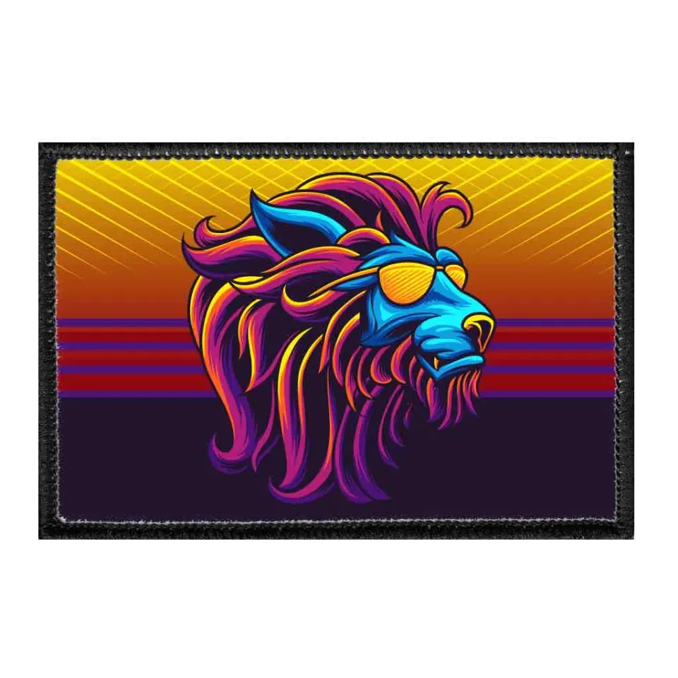 Pull Patch Leo 80's Zodiac patch med velcro