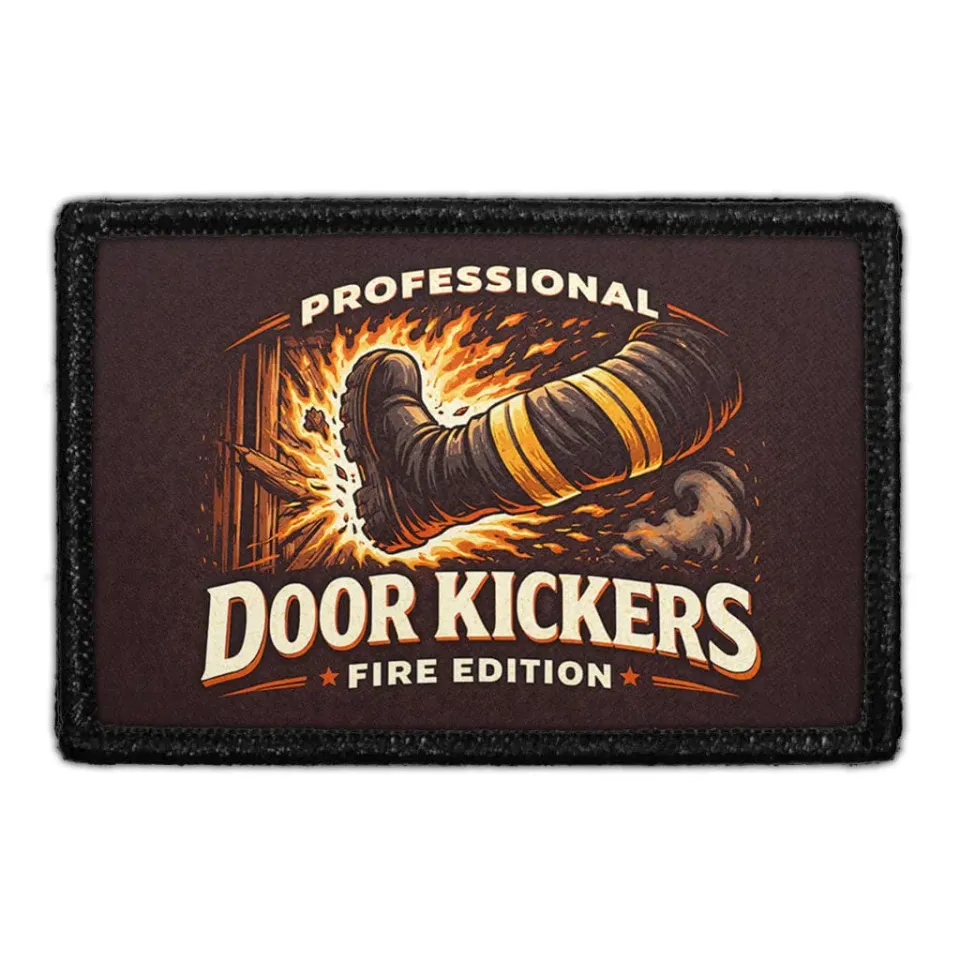 Pull Patch Professional Door Kickers Fire Edition patch brandmand