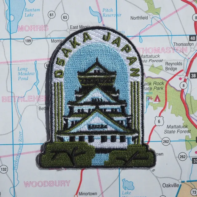 Vagabond Heart Osaka strygemærke 70x51 mm broderet