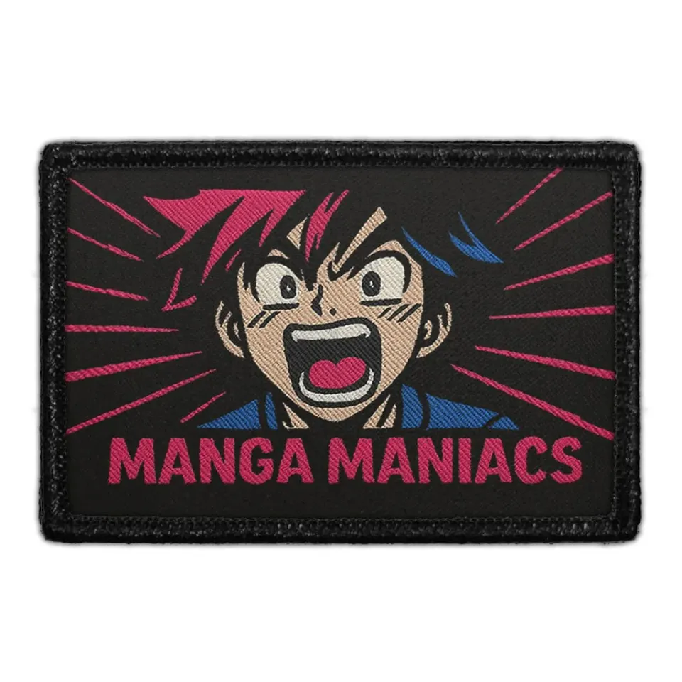 Pull Patch Manga Maniacs Japan patch med velcro