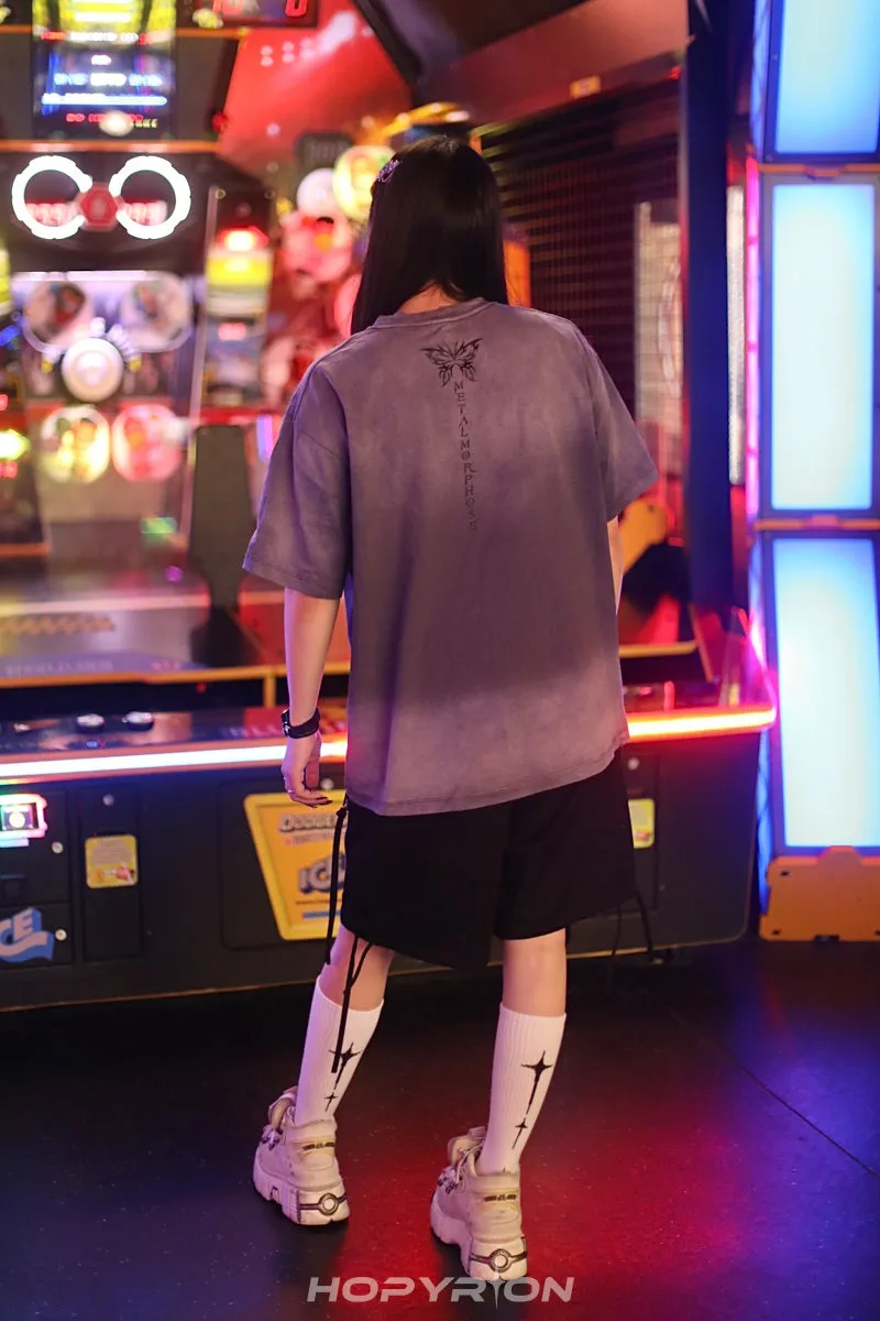 Hopyrion Metalmorphose T-shirt oversize str. S