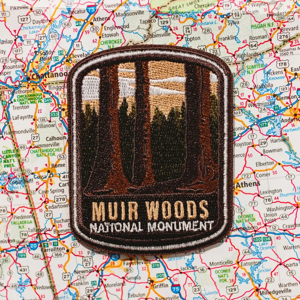 Vagabond Heart Muir Woods strygemærke 70x55 mm