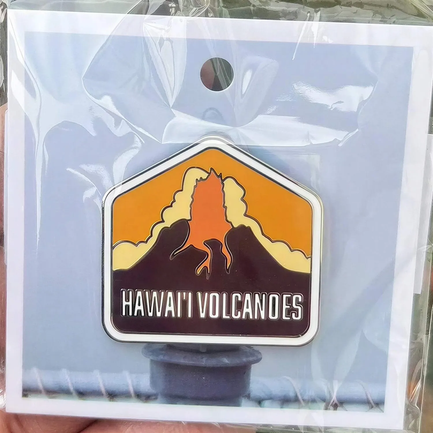 Vagabond Heart Hawaii Volcanoes emaljepin nationalpark