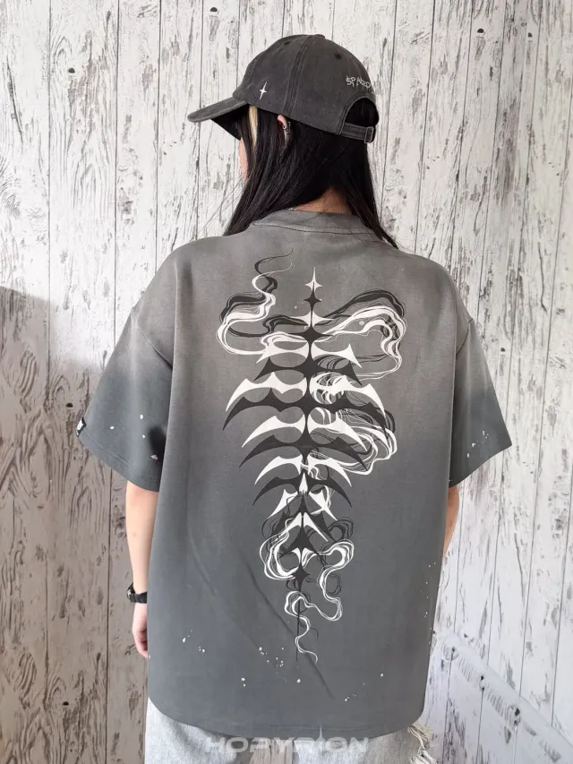 Hopyrion Sleep Paralysis t-shirt oversize metallic