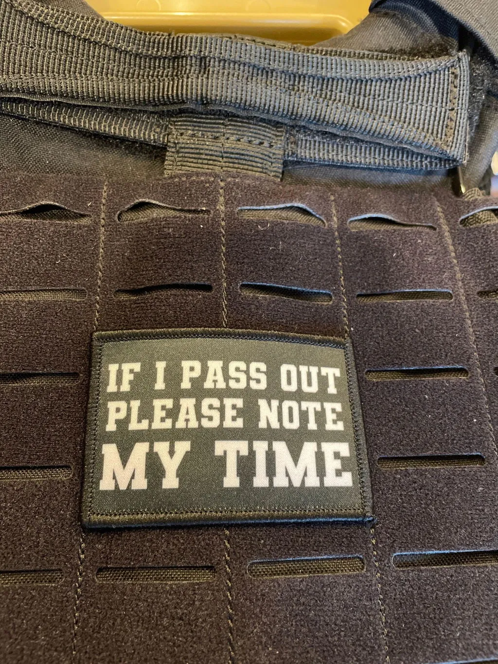 Pull Patch Closer Than Yesterday patch velcro