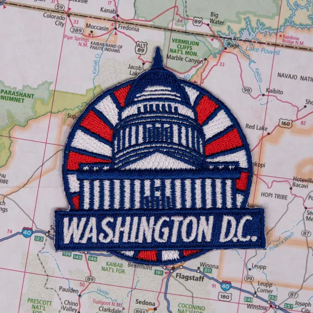 Vagabond Heart Washington DC patch strygemærke 3D