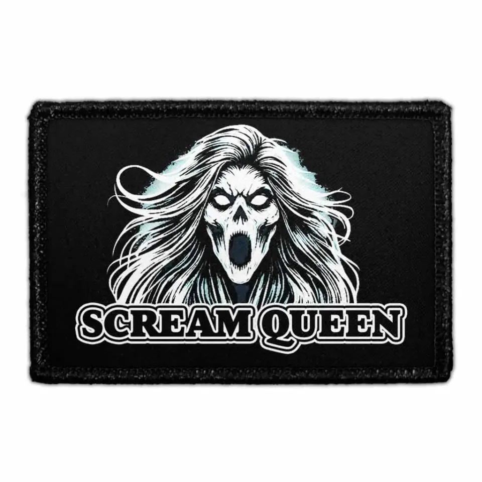 Pull Patch Scream Queen Banshee patch 3x2 halloween