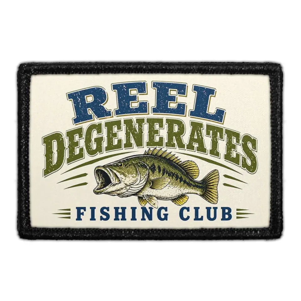 Pull Patch Reel Degenerates patch 3x2 fiskeklub