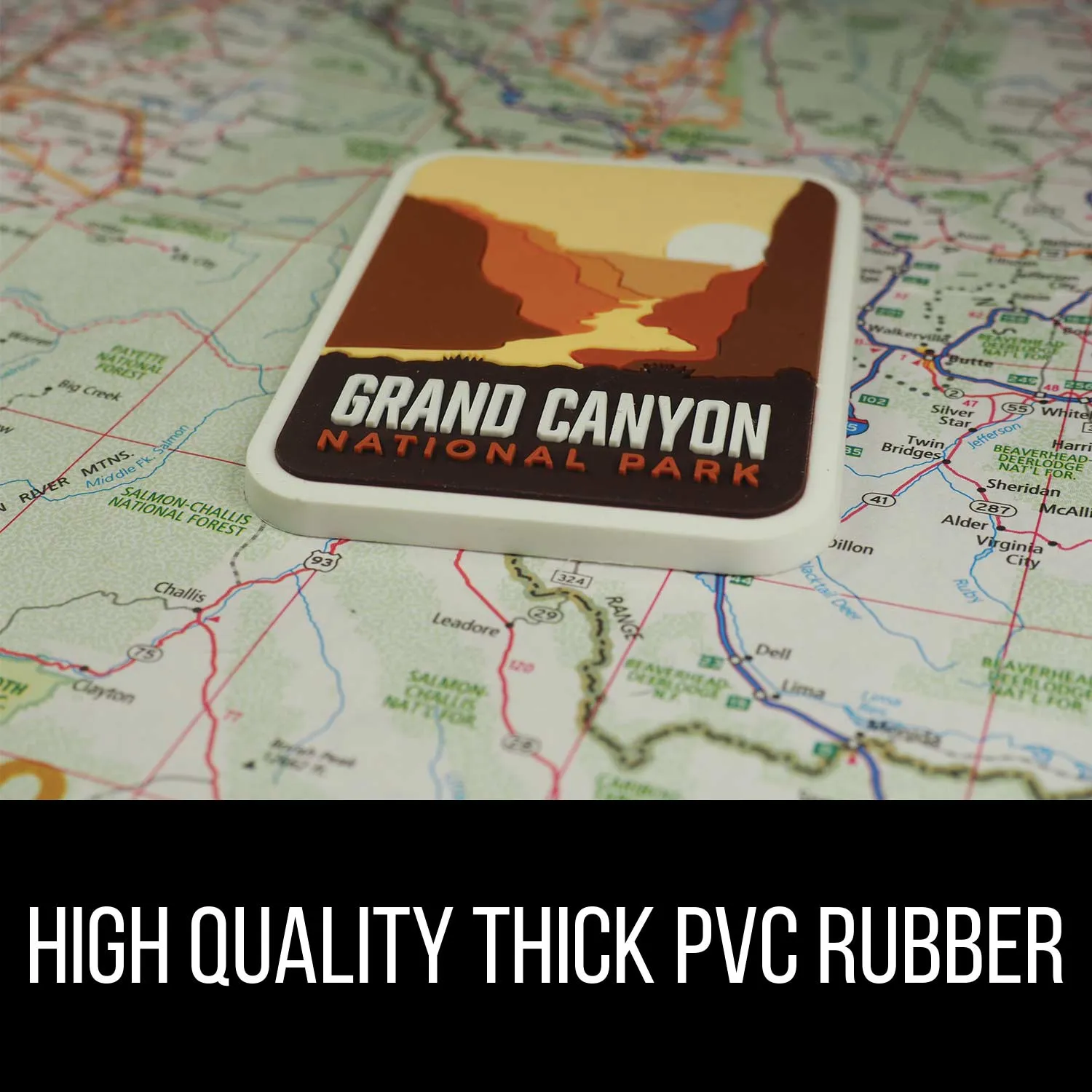 Vagabond Heart Grand Canyon køleskabsmagnet PVC 3D