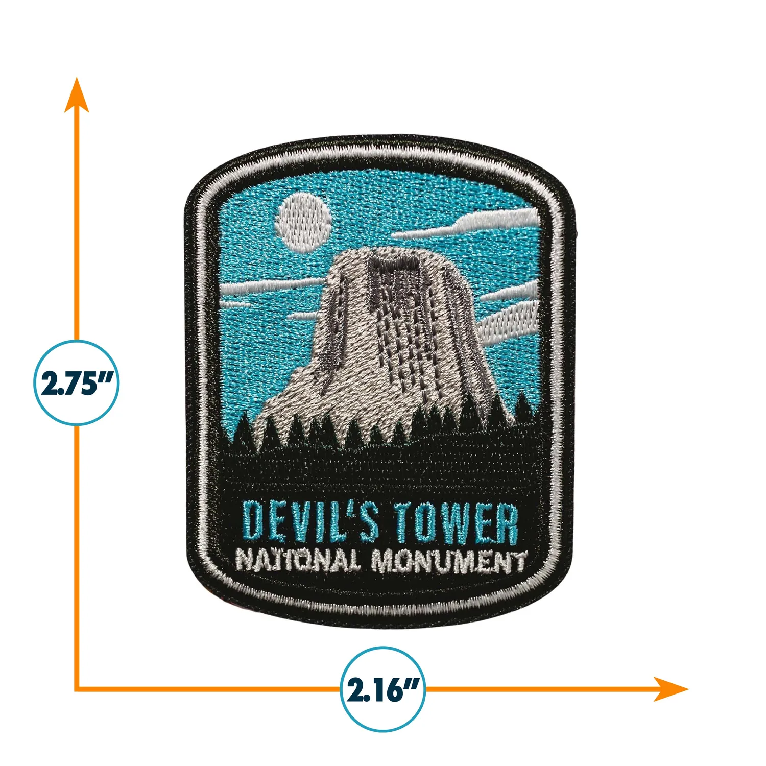Vagabond Heart Devil’s Tower strygemærke 70x55 mm broderet