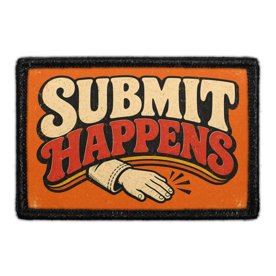 Pull Patch Submit Happens patch velcro – kampsport