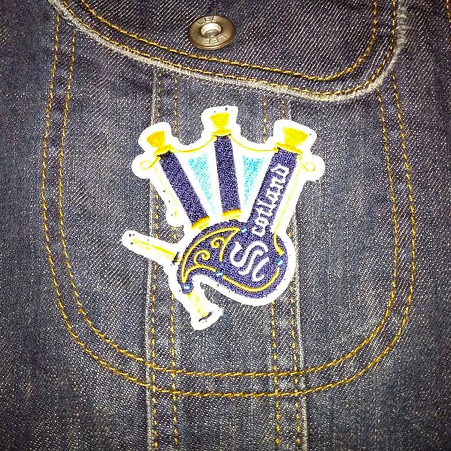 Vagabond Heart Scotland patch strygemærke souvenir