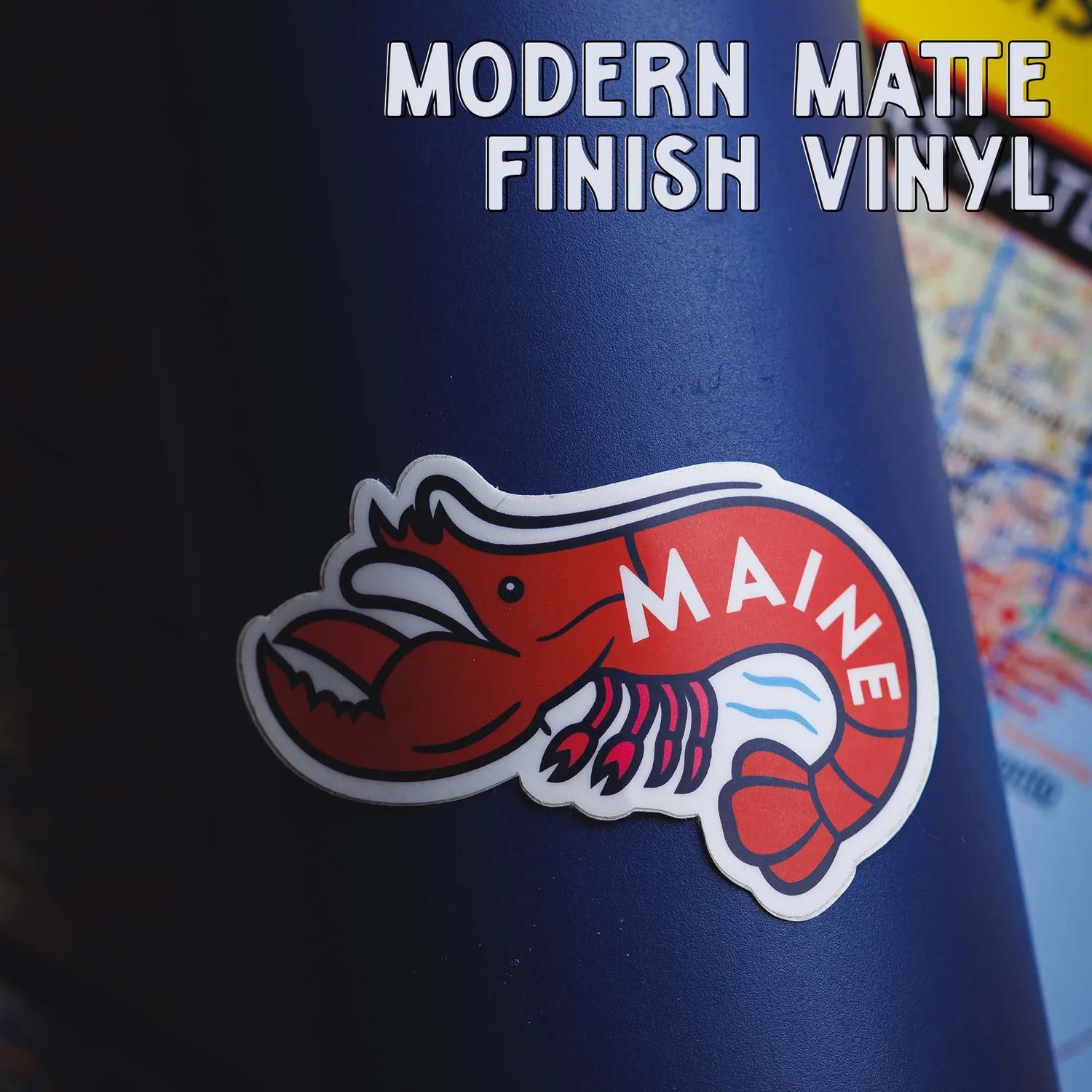 Vagabond Heart Bali Indonesia klistermærke 1 stk mat