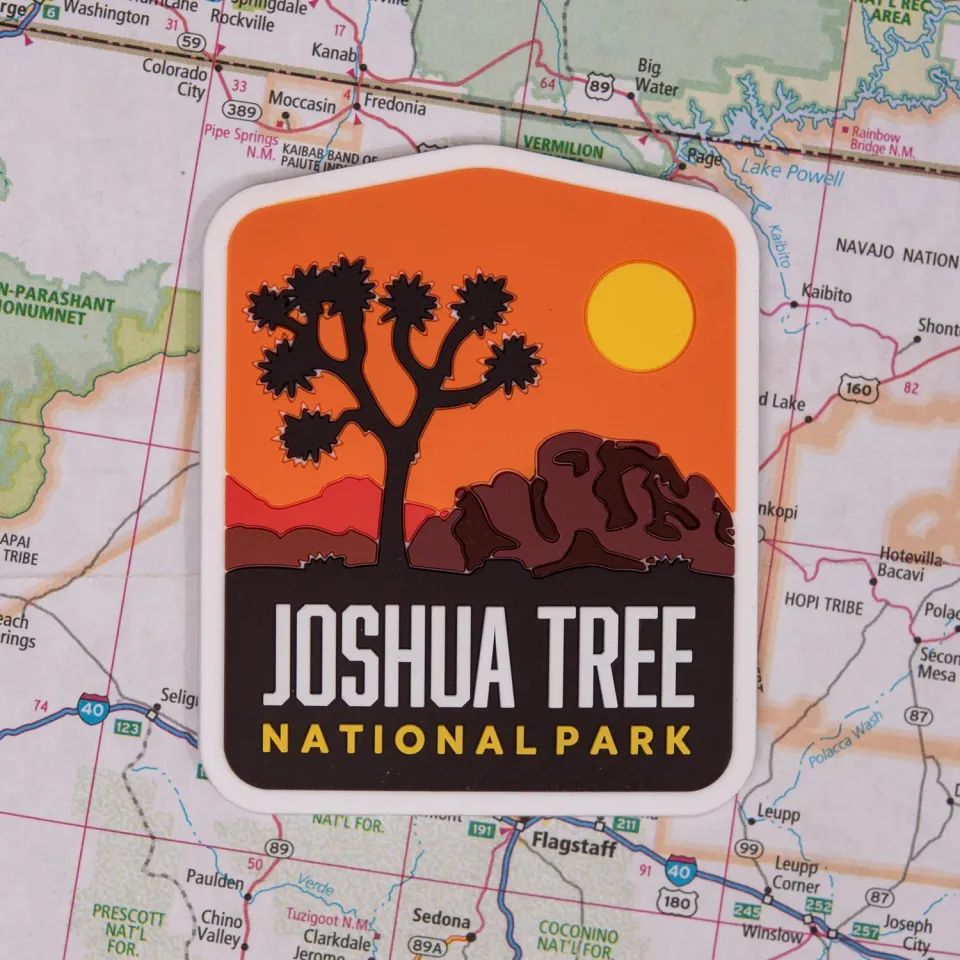 Vagabond Heart Joshua Tree magnet køleskabsmagnet PVC