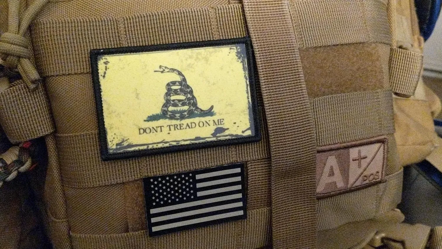 Pull Patch Merica patch med velcro tekst