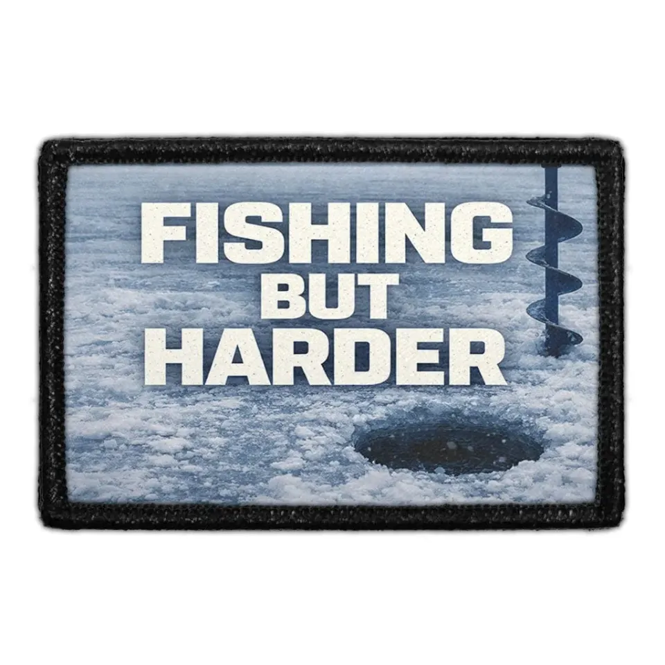 Pull Patch Fishing But Harder patch med velcro